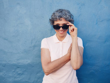 woman in sunglasses
