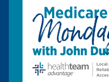 Graphic of Medicare Monday with John Dunn